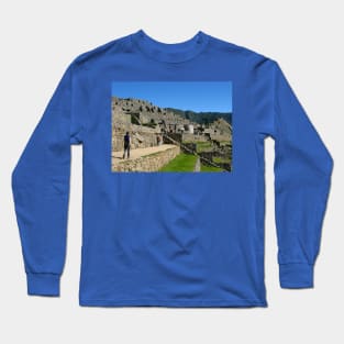 Ruins of Machu Picchu. Peru. Long Sleeve T-Shirt